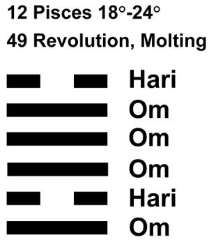 IC-chant 12PI-04-Hx49 Revolution, Molting